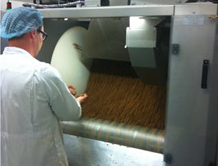 Gleichmäßig rotieren und sorgfältig dosieren Gleichmäßig rotieren und sorgfältig dosieren